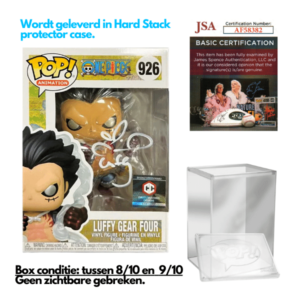 Funko Pop! Gesigneerd One Piece - Luffy Gear Four Chalice Collectibles #926 Signed by Colleen Clinkenbeard