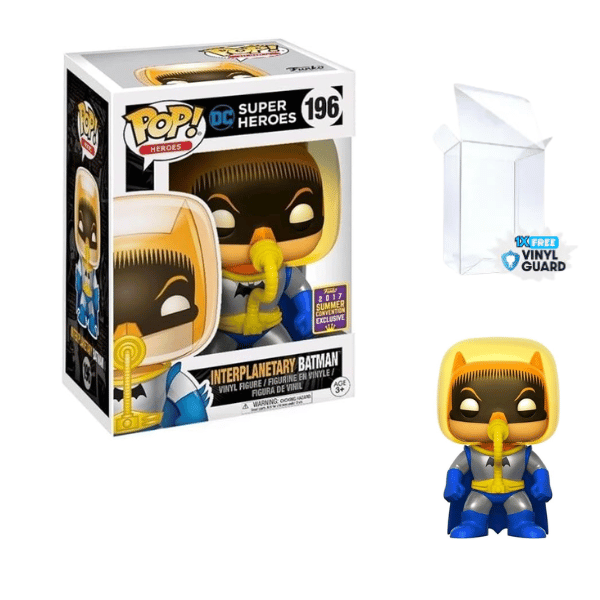 Funko Pop! Interplanetary Batman 2017 Summer Convention Exclusive #196 [Condition:7.5/10]