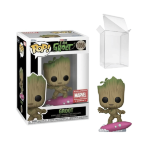 Funko Pop! Marvel Studios: I am Groot - Groot with Soap Bar #1056 Collector Corps Exclusive [8/10]