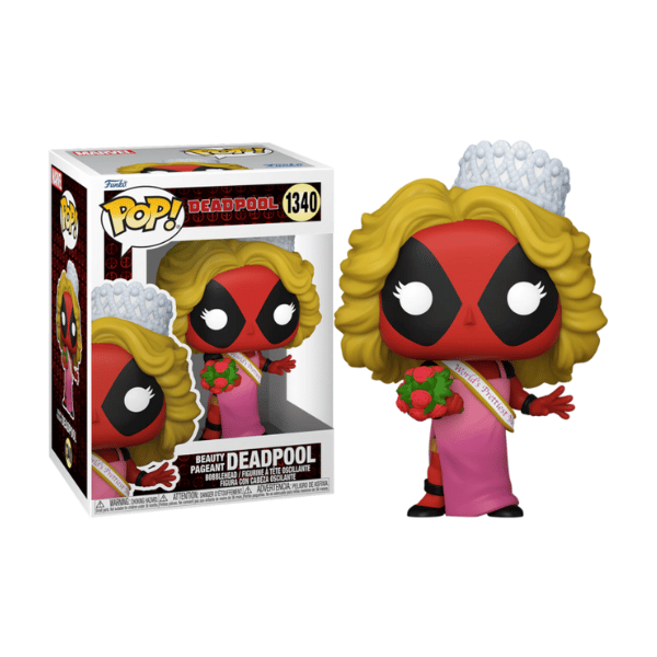 Funko Pop! Marvel_ Deadpool - Beauty Pageant Deadpool