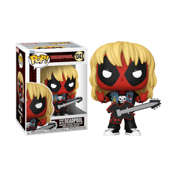 Funko Pop! Marvel_ Deadpool - Heavy Metal Deadpool