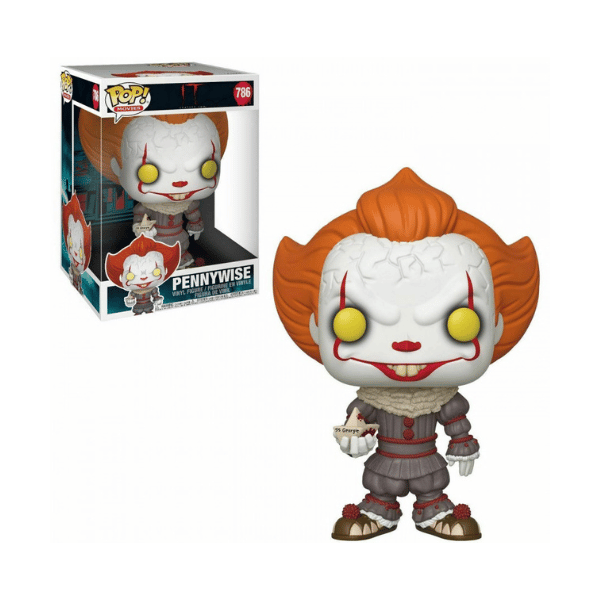 Funko Pop! Movies: IT - Pennywise with boat - 10 inch #786