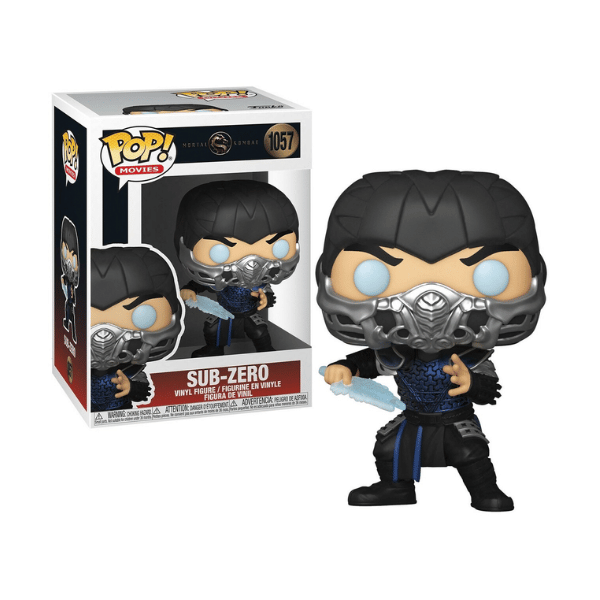 Funko Pop! Movies Mortal Combat - Sub Zero (Metallic) #1057 Vaulted