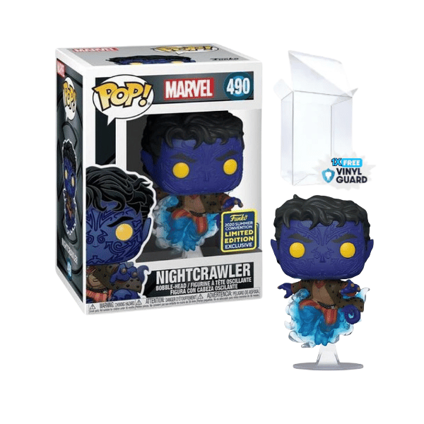 Funko Pop! Nightcrawler 2020 Summer Convention Limited Edition Exclusive #490 [Condition: 7/10]