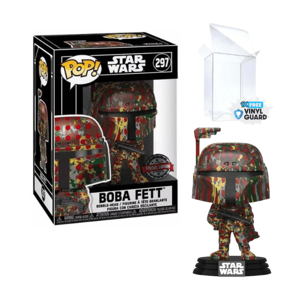 Funko Pop! Star Wars - Boba Fett #297 Art Series Special Edition Exclusive