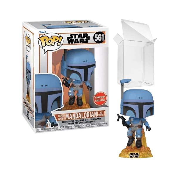 Funko Pop! Star Wars - Death Watch Mandalorian [No Stripes] #561 Exclusive Special Edition