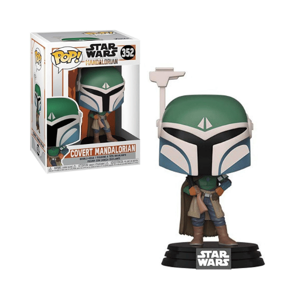 Funko Pop! Star Wars: The Mandalorian - Covert Mandalorian #352 Vaulted