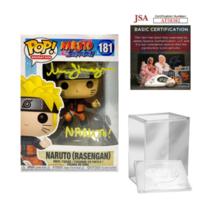 Gesigneerde Funko POP! Naruto Shippuden Naruto (Rasengan) #181 - Signed by Maile Flanagan