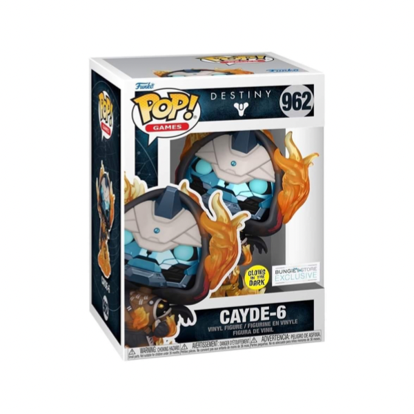 Funko Pop! Games: Destiny - Cayde-6 #962 Glows in the Dark Bungie Store Exclusive