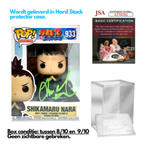 Gesigneerde Funko Pop! Naruto - Shikamaru Nara #933