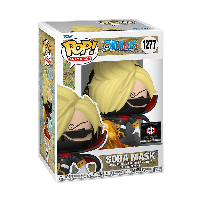 Funko Pop! One Piece - Soba Mask #1277 Exclusive (Chalice Collectibles)