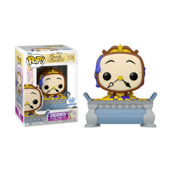 Funko Pop! Disney: Beauty and the Beast - Cogsworth in Cobbler (Funko Exclusive)