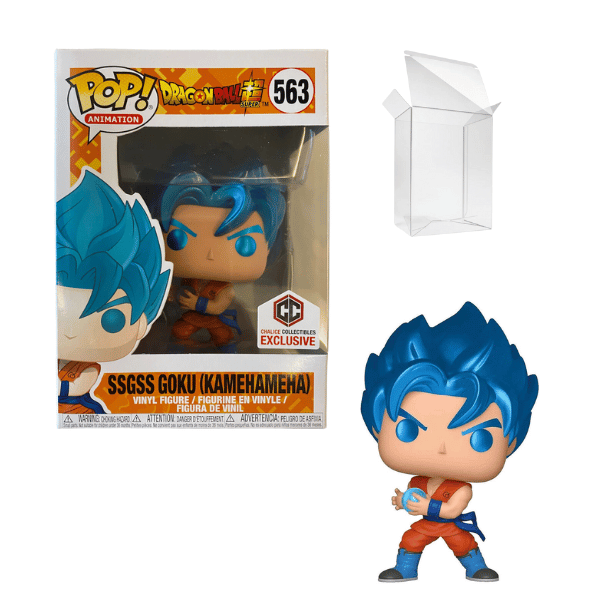 Funko POP! Animation: Dragon Ball Super - SSGSS Goku (Kamehameha) Exclusive