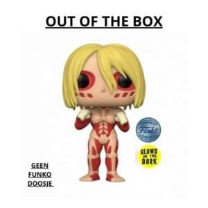 Funko POP! Attack on Titan Female Titan Glow in the Dark Special Edition