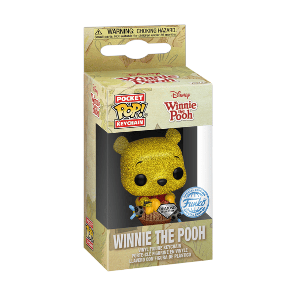 Funko Pocket Pop! Disney: Winnie the Pooh Diamond Edition Glitter KeyChain