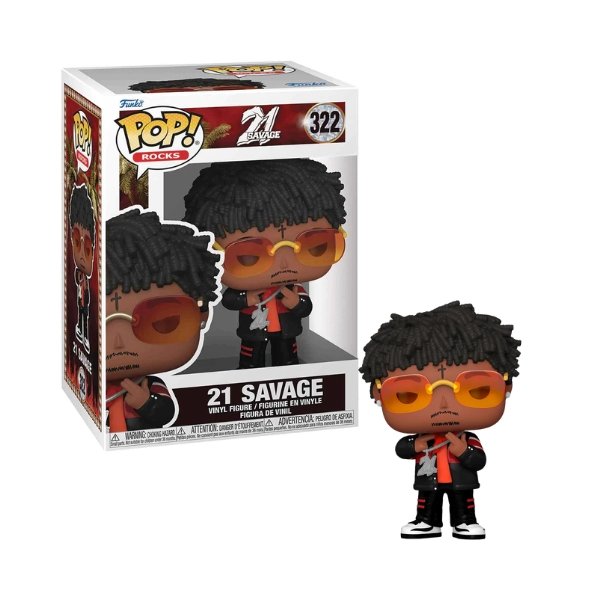 Funko Pop! 21 Savage - 21 Savage #322