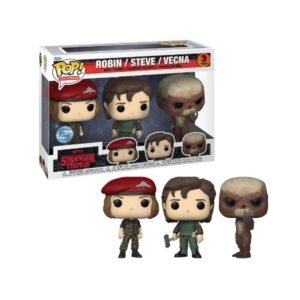 Funko Pop! 3-Pack Stranger Things - Robin Steve Vecna Exclusive