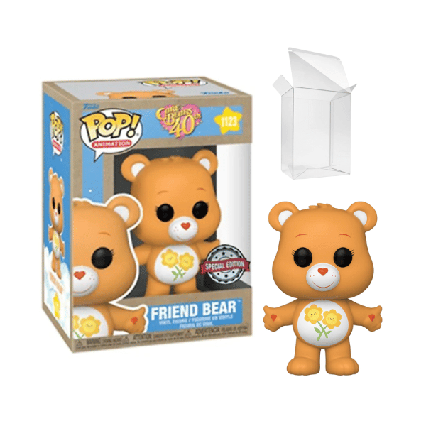 Funko Pop Animation #1123 - Care Bears 40th - Friend Bear Earth Day Exclusive