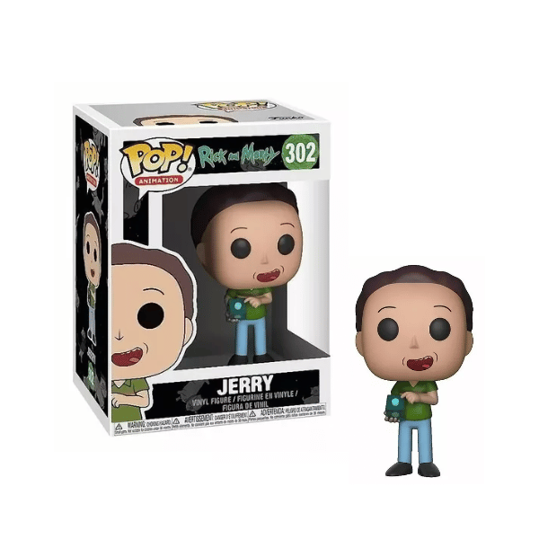 Funko Pop! Animation: Rick and Morty - Jerry #302 [7/10]