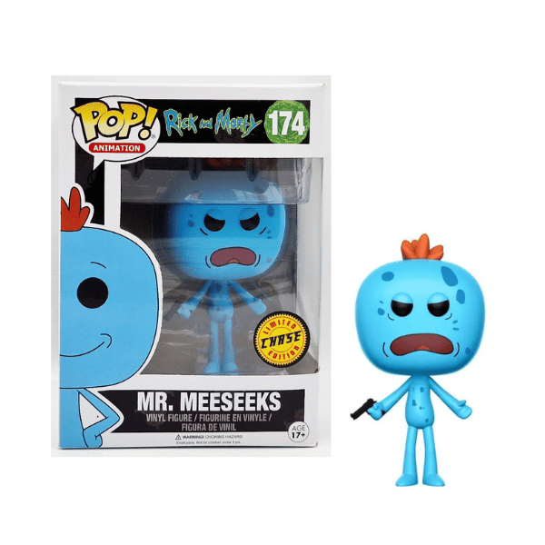 Funko Pop! Animation: Rick and Morty - Mr. Meeseeks CHASE