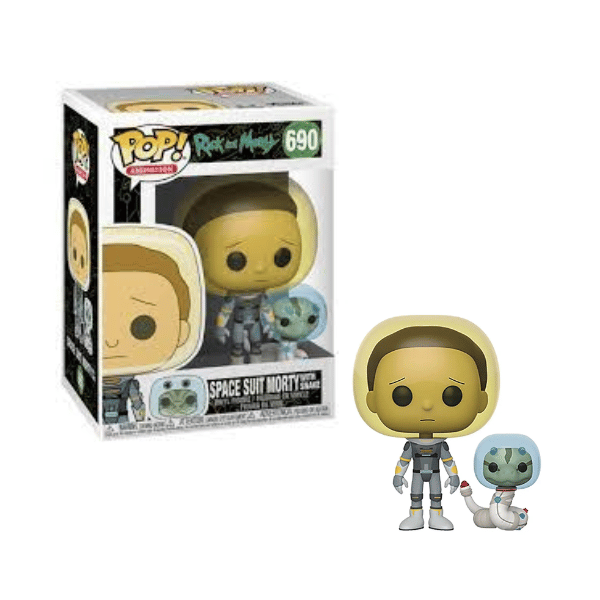 Funko Pop! Animation: Rick and Morty - Space Suit Morty with Snake