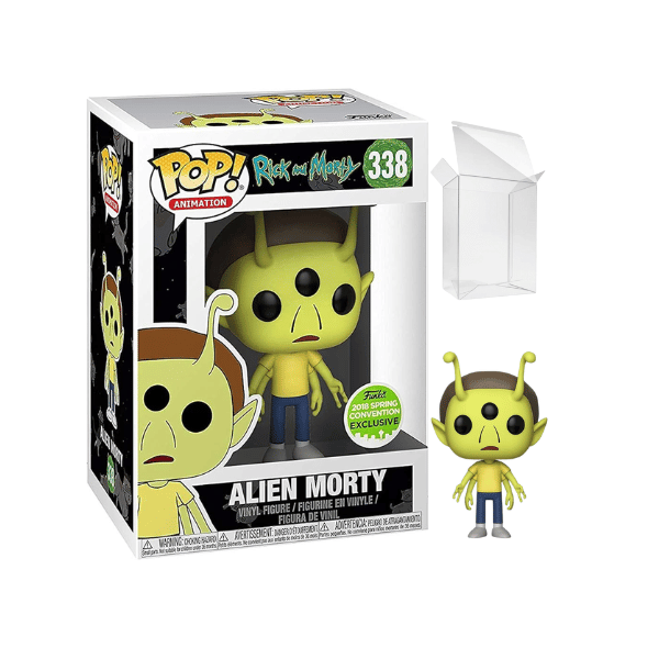 Funko Pop! Animation Rick and Morty - Toxic Morty #338 2018 Spring Convention Exclusive Vaulted