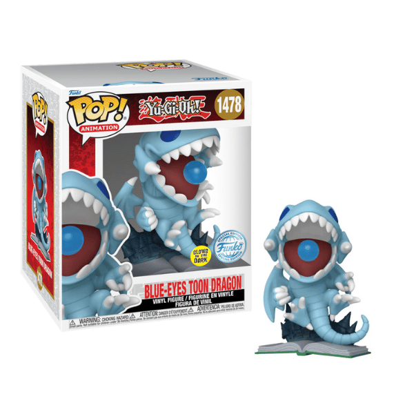 Funko Pop! Animation Yu-Gi-Oh - Blue-Eyes Toon Dragon 6 Inch Exclusive