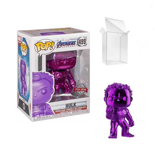 Funko Pop! Avengers 4: Endgame - Hulk with Nano Gauntlet - Purple Chrome