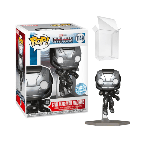 Funko Pop! Captain America Civil War - War Machine Build-A-Scene (1)