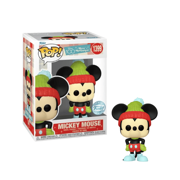 Funko Pop! Disney D100: Retro Reimagined - Mickey Mouse Exclusive