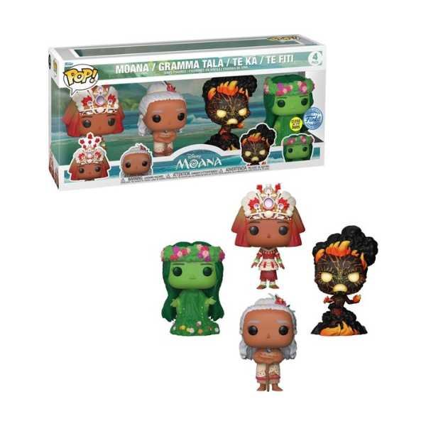 Funko Pop! Disney: Moana - US Exclusive 4-Pack