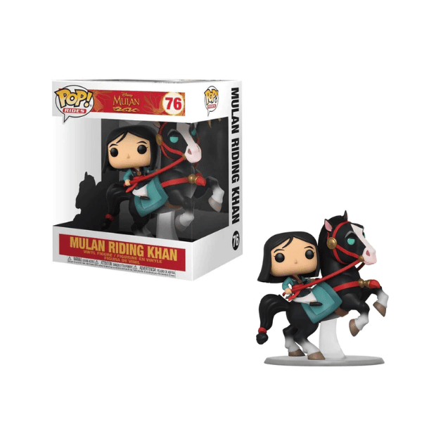 Funko Pop! Disney Mulan - Mulan riding Khan 76