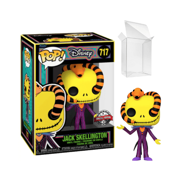 Funko Pop! Disney NBX Jack Skellington #717 Blacklight Exclusive