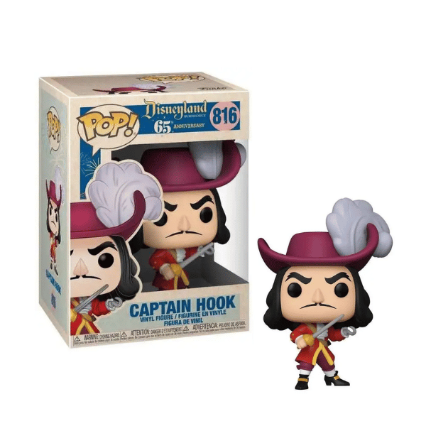 Funko Pop! Disney: Peter Pan - Captain Hook Disneyland 65th Anniversary