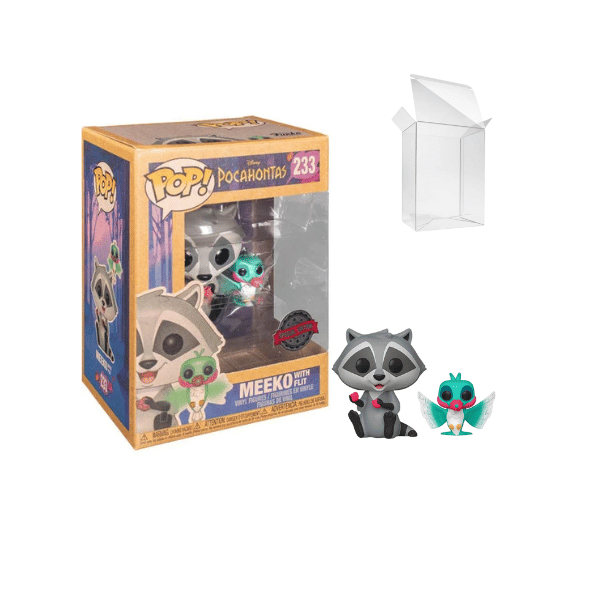 Funko Pop! Disney Pocahontas Meeko with Flit Special Edition Exclusive - Earth Day