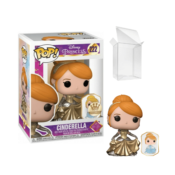 Funko Pop! Disney Princess Cinderella #222 Special Edition Exclusive with Pin