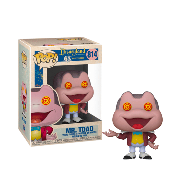 Funko Pop! Disney: The Adventures of Ichabod and Mr. Toad - Mr. Toad with Spinning Eyes Disneyland 65th Anniversary