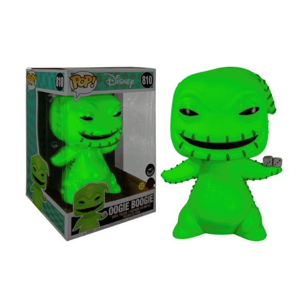 Funko Pop! Disney The Nightmare Before Christmas - Oogie Boogie with Dice Glow in the Dark 10 Pop! Vinyl Figure (Exclusive)