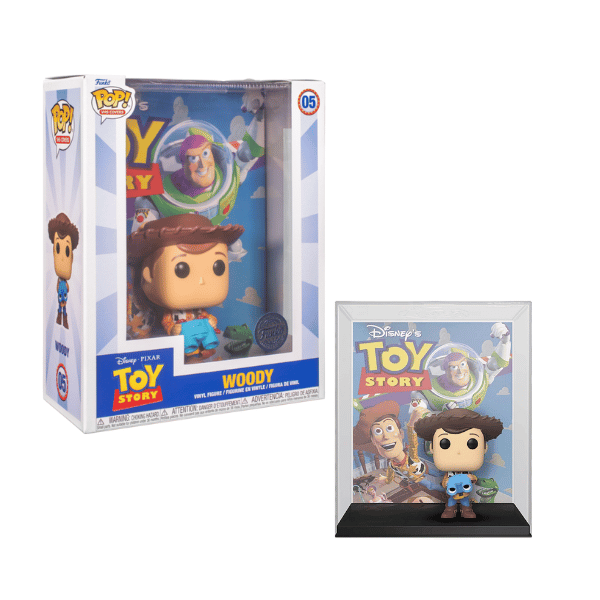 Funko Pop! Disney: Toy Story - Woody with Lenny the Binoculars VHS Covers