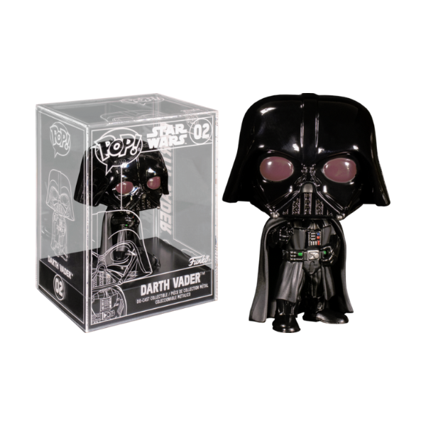 Funko Pop! Disney_ Star Wars - Darth Vader Diecast Metal Pop! (Funko Exclusive)