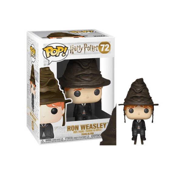 Funko Pop! Harry Potter - Ron with Sorting Hat #72 Vaulted