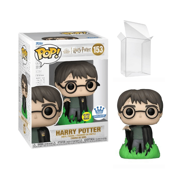 Funko Pop! Harry Potter and the Chamber of Secrets - Harry with Floo Powder 20th Anniversary Glow in the Dark Exclusive