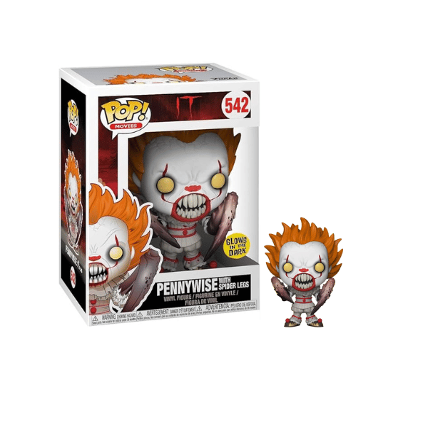 Funko Pop! IT: Pennywise with Spider Legs Glow in the Dark Exclusive