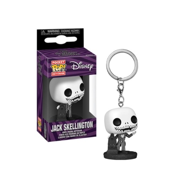 Funko Pop! Keychain Disney The Nightmare Before Christmas 30th Anniversary - Jack Skellington