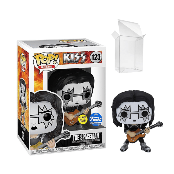 Funko Pop! Kiss - Ace Frehley The Spaceman Glow in the Dark Exclusive