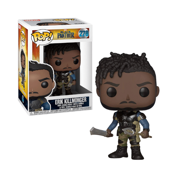 Funko Pop! Marvel - Black Panther - Erik Killmonger Marvel’s - 278