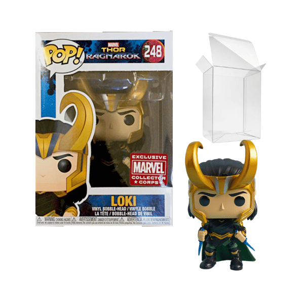 Funko Pop! Marvel Loki 248 (Two Blades Finale Outfit) Collector Corps Exclusive 7.510