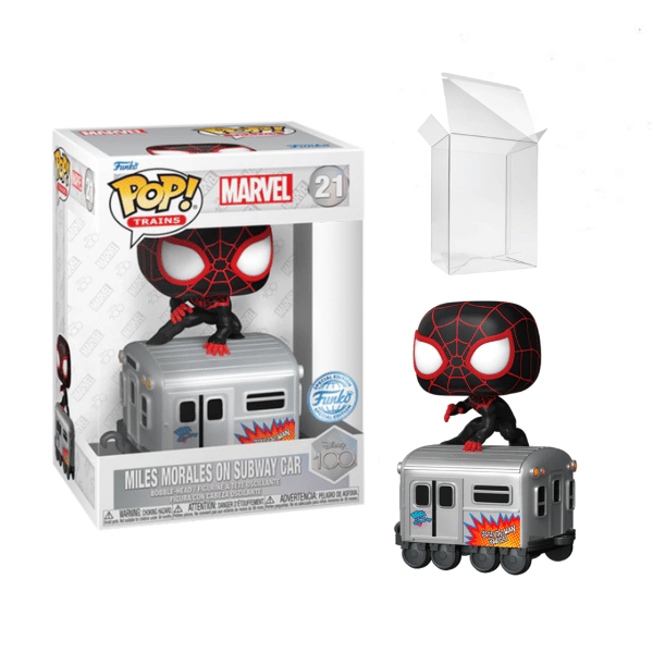 Funko Pop! Marvel - Miles Morales Disney 100th Train Cart US Exclusive