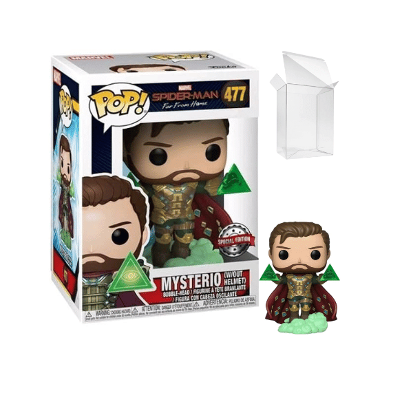 Funko Pop! Marvel Spider-man - Mysterio without Helmet Exclusive