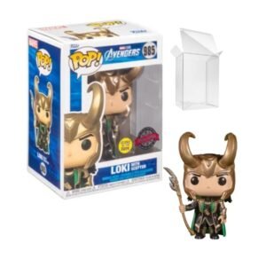 Funko Pop! Marvel The Avengers - Loki with Scepter #985 Glow in the Dark Exclusive